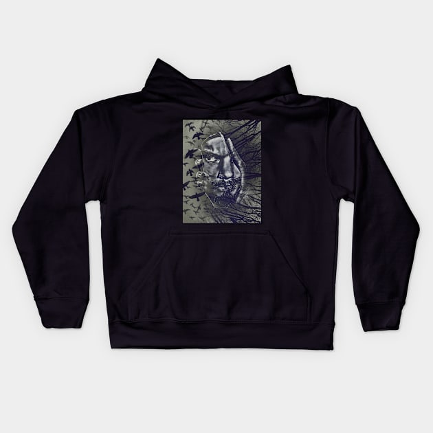 Twigg-Forest Noir Kids Hoodie by Scottyverse